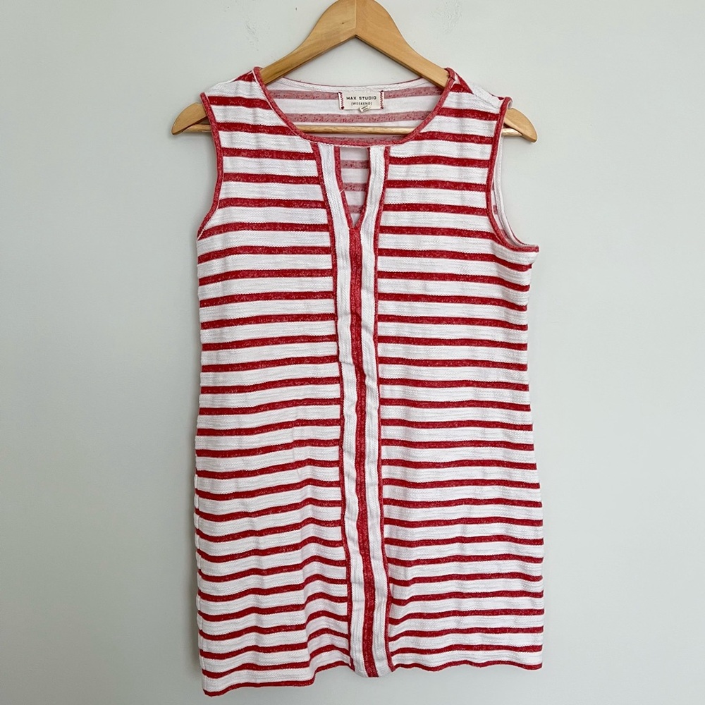 Max Studio Weekend Striped Shift Dress